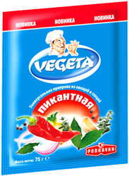 Приправа Vegeta "Пикантная" универсальная из овощей и специй 75г