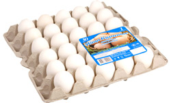 Яйцо Марьино куриное столовое C1 белое 30шт термоупаковка