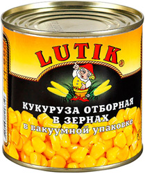 Кукуруза Lutik отборная в зернах 425мл в/у