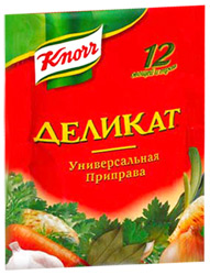 Приправа Knorr "Деликат" универсальная (сухая смесь) 75г