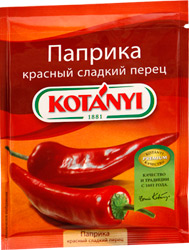 Перец Kotanyi Паприка красный сладкий 35г