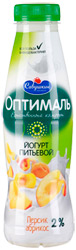 Йогурт питьевой Савушкин продукт "Оптималь" Персик - абрикос 2% 415г