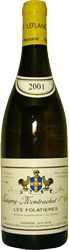 Вино Puligny Montrachet 1-er Cru Les Folatieres. Leflaive 2001. белое сухое 0,75 л