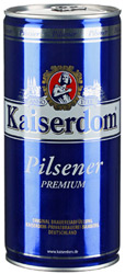 Пиво Kaiserdom Pilsener premium светлое 4,7% 1л ж/б