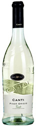 Вино Canti Pinot Grigio Veneto (Канти Пино Гриджио Венето) белое полусухое 12% 0,75л
