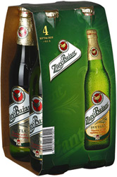 Пиво Zlaty Bazant светлое 3,8% 4*0,5л