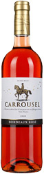 Вино Carrouse (Карусель) Bordeaux Rose розовое сухое 12% 0,75л