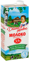 Молоко Домик в деревне ультрапастеризованное 3,5% 950г