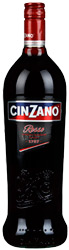 Вермут CinZano Rosso (Чинзано Россо) красный сладкий 15% 1л