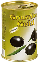 Маслины Gonzalez Gold крупные без косточек 425г