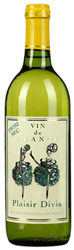 Вино Plaisir Divin (Плезир Дивэн) белое полусухое 11,5% 0,75л