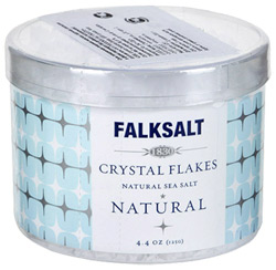Соль Falksalt поваренная пищевая морская садочная хлопьями без добавок (натуральная)125г