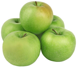 Яблоки Гренни (калибр 55+) 1,2 кг