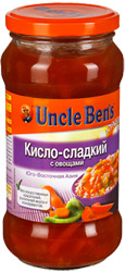 Соус Uncle Ben`s Кисло-сладкий с овощами 500г