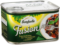 Баклажаны Bonduelle Fusion по-тоскански с томатами и базиликом 375г