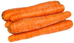 Морковь мытая 1кг шт
