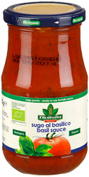 Соус Bioitalia sugo al basilico basil sauce томатный с базиликом 350г