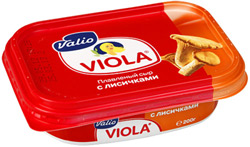 Сыр Viola плавленый с лисичками 28% 200г