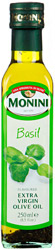 Масло Monini Базилик оливковое 250г стекло