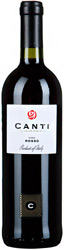 Вино Canti Rosso(Канти Россо) красное полусухое столовое 12% 0,75л