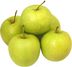 Яблоки Голден (калибр 70+) 0,84-1,1кг