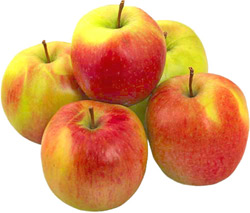 Яблоки сезонные 1,2-1,5кг
