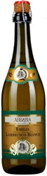 Вино Аbbazia Lambrusco Bianco Emilia игристое жемчужное полусладкое белое 8% 0,75л