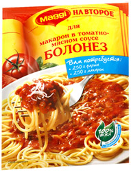 Смесь Maggi для макарон в томатно мясном соусе Болонез 30г