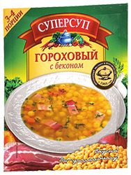 Суп Русский продукт гороховый с беконом 70г