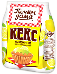 Кекс Русский продукт Лимонный смесь для выпечки 400г