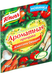 Ароматная приправа Knorr Классика овощей универсальная 75г