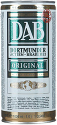 Пиво DAB Original светлое 5% 1л ж/б