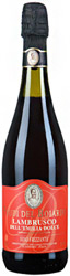 Вино Feudi Del Boiardo Lambrusco Dolce(Феуди Дель Бойярдо Ламбруско И.Ж.Т.)игристое жемчужное сладкое красное 6-8% 0,75л