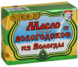 Масло из Вологды сливочное Вологодское 82,5% 180г