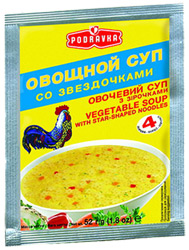 Суп Podravka овощной со звездочками 52г