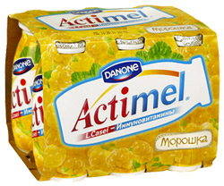 Напиток Actimel кисломолочный Морошка 1,5% 6*100г