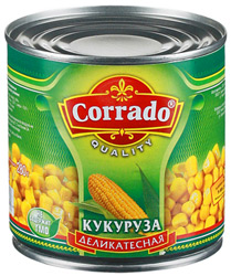 Кукуруза Corrado деликатесная 425мл ж/б
