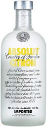 Настойка Absolut горькая Citron (Абсолют Цитрон) 40% 0,7л