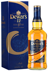 Виски Dewar's Special (Дюарс Спешиал) 12 лет выдержки 40% 0,75л в подарочной упаковке