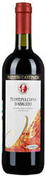 Вино Мaestri Сantinieri Монтепульчиано красное сухое 12-12,5% 0,75л