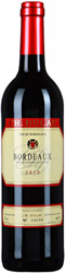 Вино Ch.Dulac Bordeaux (Ш.Дюлак Бордо) красное сухое КНП 13% 0,75л