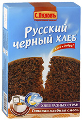 Хлебная смесь С.Пудовъ Русский черный хлеб 500г
