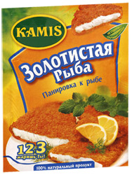Панировка Kamis Золотистая рыба 70г