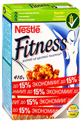 Хлопья Nestle Fitness из цельной пшеницы 410г