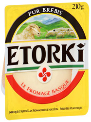 Сыр Etorki полутвердый из овечьего молока 50% 210г