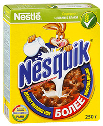 Завтрак Nestle Nesquik шоколадный 250г