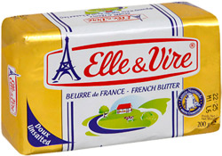 Масло сливочное Elle Vire несоленое 82% 200г
