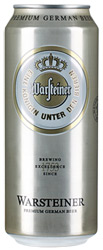 Пиво Warsteiner premium светлое 4,8% 0,5л ж/б