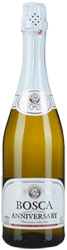 Винный напиток Bosca Anniversary (Боска Анниверсари) газированный белый полусладкий 7,5% 0,75л