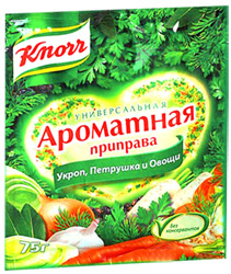 Приправа Knorr Укроп, Петрушка, Овощи 75г